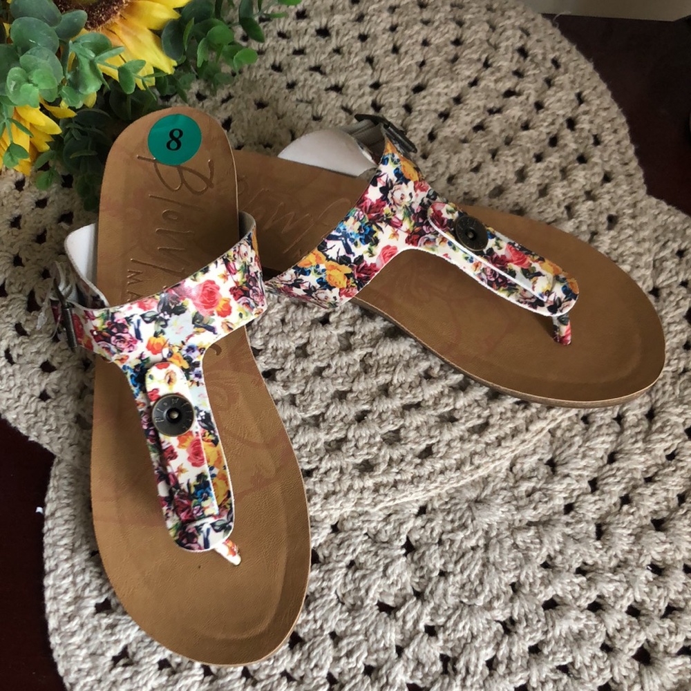 Blowfish Ladies Adjustable Strap Sandal Size 8 - Picture 14 of 14